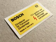 Coil sticker. Porsche 911 (964) - 91170120056