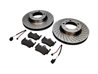 Pastiglie freno POSTERIORI e pacchetto disco freno Porsche 718 S Brembo