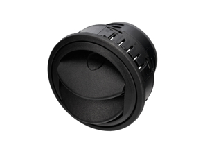 Grille d'aération ronde, en position horloge. Porsche 911 1965-1989 - 91155220500