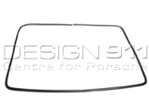 Heckscheibenleiste Metall, Schwarz. Porsche 911 Coupé - 9115459110070K, 9115459120070K