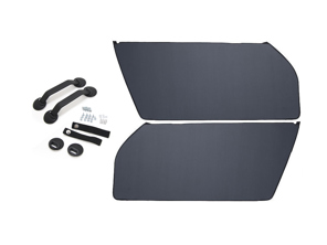 Kit de panel de puerta RS, con tiradores NEGROS. Porsche 911/930/964/993 - 96455503X00, 964555830BK, 964555251008YR
