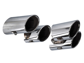 Exhaust tail pipes SPORT version. Porsche 991 Carrera S 3.8L - 99104420011
