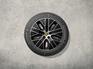 Juego de ruedas y neumáticos de invierno de 20" para Macan S, negro brillante. Porsche Macan-e - 95C044600B