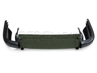 Set di sostituzione paraurti posteriore LWB o set retrodatato Porsche 911 1969-73 - 91150502102GRV, 90150502320GRV, 91150502202GRV