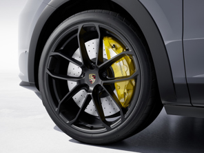 Jante arrière en alliage GT Design de 22 pouces, en noir mat. Porsche 9YA / 9YB Cayenne - 9Y3601025APJE1, 9Y3601025BAJE1