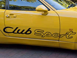Decalcomania laterale "Club Sport". Porsche 968 - 99999954502, 99999954503