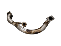 Intermediate pipe turbo and wastegate. Porsche 911 turbo - 93011100302, 93011100304, 93011100305