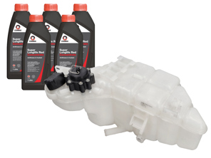 Ausgleichsbehälter für Motorkühlmittel. Porsche 996 ab 2001 / 997.1 / 997.2 - 99610615703, 99610615704, 99610615700, 99610615701, 99610615702