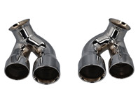 DesignTek Terminali di scarico 4 Tube Design per Porsche 996 C2 / C4 - 99611125254, 99611125255, 99611125261, 99611125154, 99611125155