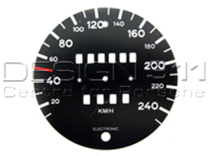 Balanza Speedo para conversión de millas a km/h (250 KM/H) para Porsche 911 75-83 (250KM/H) - 91164150100