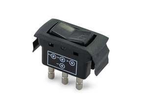 Interruptor de punta superior convertible/techo corredizo. Porsche 911 / 964 - 91161362201, 91161362200