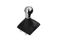 Pommeau de levier de vitesse, boîte de vitesses manuelle, cuir noir. Porsche 981 Boxster Spyder 2016 / 991.2 GT3 2018>> - 981424075138YR, 981424075098YR, 981424075208YR