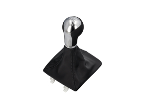 Pomello del cambio, cambio manuale, pelle nera. Porsche 981 Boxster Spyder 2016 / 991.2 GT3 2018>> - 981424075138YR, 981424075098YR, 981424075208YR