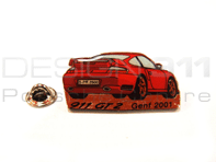 Pin's 'Porsche 911 GT2 - Genf 2001' Rouge