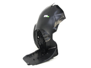 Garniture de passage de roue avant, partie avant. Porsche 991.1 Carrera - 99150450201, 99150450101