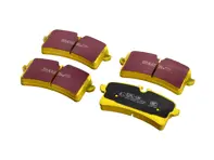 EBC gelbe Bremsbeläge „Fast Road“ für die Hinterachse. Passend für Porsche 95B Macan GTS / Macan Turbo. - 5B698151C, 97035194904, 95B698151BB - DP42204R