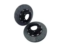 Disques de frein arrière en carbone-céramique. Porsche 997 GT3 / GT3 RS / turbo / GT2 / Carrera S / 4S / GTS - 99635203103, 99135203101, 99635203203, 99135203201, 99635203104, 99635203204, 99735203101, 99735203201 - 9M997GTR