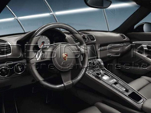 Interieur-Paket in Carbon für MANUAL-Fahrzeuge. Porsche 981 Boxster / 981 Cayman - 98104480051, 98104480052