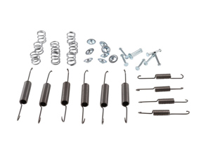 Kit de quincaillerie pour sabot de frein à main. Porsche 356 / 356A / 356B 1950-63 - 356  42 168, 35642168, 356  42 172, 35642172, 251 609 289, 251609289, 64442208, 644  42 208, PCG64442208, 356  42 169, 35642169