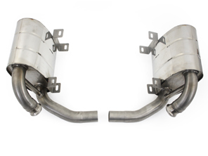Marmitta di Scarico / Silenziatore Sportivo SUPREMACY. DesignTek per Porsche 996 - 99611112257, 99611113254, 99611198404, 99611113274, 99611113275, 99611113270, 99611198405, 99611113168, 99611198504, 99611113174, 99611113175, 99611113170, 99611198505, 99611112157, 99611113154