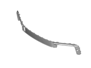 Trim for air inlet front bumper. Porsche 992 Dakar - 992898037