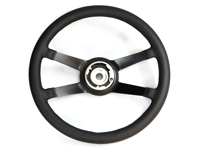 Padded leather steering wheel 380mm Carrera RS style. Porsche 911 1965 - 1973 - 91134708400