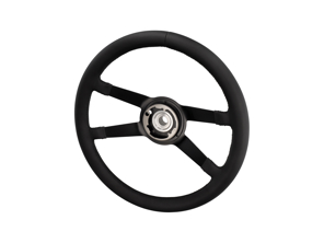 Volant cuir capitonné 380mm style Carrera RS. Porsche 911 1965 - 1973 - 91134708400