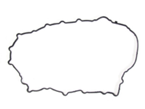 Ölwannendichtung. Porsche 981 Boxster / 981 Cayman / 991 / 997 - 9A110732502, 238.740