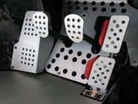 Rennline REV2 4-teiliges Pedalset perforiert. Porsche 914 Handbuch - A12.2.P2112, A122P2112