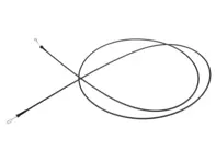 Cable de apertura del portón trasero con volante a la izquierda. Porsche 986 Boxster - 98651201701, 98651201702 - URO-014762