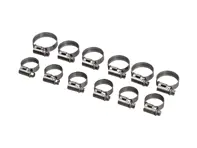 K Jetronic hoses clamp kit. Porsche 930 Turbo 1978-89 - 99918128450, 93011017101, 99923900740, 99923901140, 93011033503, 93011033500, 99923900940, PCG239094A - DO88, DO88