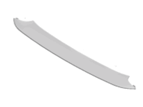 Front bumper centre grille slat. Porsche 991.2 Turbo 2017>> - 99150575900OK1