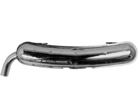Exhaust Muffler / Silencer Rear box. With TÜV/EEC approval Porsche 911 1965-73 2 IN / 1 OUT 60mm outlet - 92210S, 92210, 92210OE, 1620607600, 1620609000, 1620607800, 91111102500, 91111102505, 91122092210S, 91122092210, 91122092210OE - 1620607800