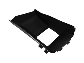 Conduit d'air de support de radiateur de pare-chocs avant. Porsche 9J1 Taycan - 9J1121706AOK1, 9J11217065AOK1