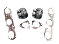 Exhaust Fitting Kit. Porsche 997 Carrera 3.6L / 3.8L MKI - 99611110755, 99711111300, 99711152000