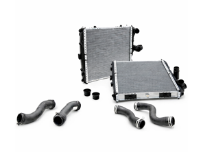 Water Coolant Fluid radiators & pipes  Porsche Boxster 987 / Cayman 987C / 997 (OE Part No. 99710613102 / 99710613202) - 99710613102, 99710613202, 99710662105, 99710662504, 99710662204, 99710662605