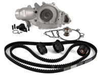 Water pump, Thermostat, Cam & Balance Belt Kit Porsche 944 2.7L & 944 Turbo - 94410515704, 94410221904, 94410227706, 94410202507, 94410563106, 94410524104, 95110631100, 95110602110