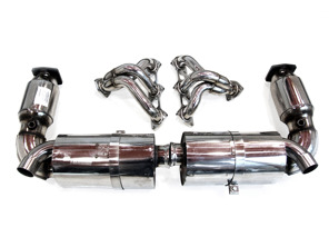 Sports Exhaust Muffler & Headers Package. Porsche 997 Turbo - 3606009707, 3606309705