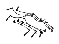 Jeu de câbles d'allumage HT. Porsche 911 3.2L (seulement 84) - 91160201100, 91160201200 - ZE715, ZE715