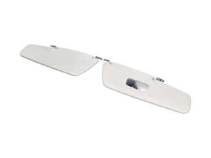 Sonnenblendendrehgelenk, 1-Loch, Chrom. Porsche 356B-T6 / 356C - 644-731-301-06, 644.731.301.06, 64473130106, 1689811510