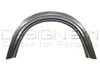 Capot inférieur avant / gouttière de capot / gouttière de nez. Porsche 356A - 35651345, P161A