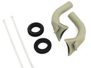 Hintere Enteisungsöffnung, links und rechts. Porsche 911/912 (1965-68) - 90157204122, 90157204222, 99970204050 - PP221D