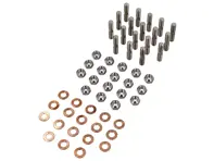 Bolzensatz für den Auspuffkopf aus Titan. Porsche 996TT/ 997TT/ GT3 / GT2 - 90037813100, 90037822709, 99907507400, 90037822701, 99907353501, 99907507400, 99907353501, 99907507400