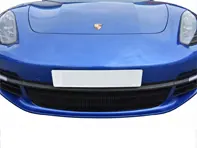 Parachoques delantero de acero inoxidable rejilla central inferior ZunSport. Porsche Panamera 971 - ZPR86717, ZPR86717B, ZPR86717, ZPR86717B