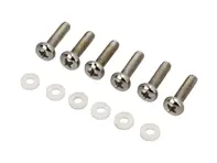 Rücklichtschraube und Unterlegscheibe in SILBER. Porsche 911 70-89 / 959 - PCG63191100