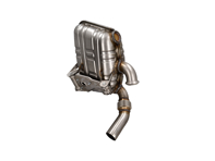 Silenciador de escape. Porsche 996 3.6L 2002-05 - 99611113177, 99611113157, 99611113168, 99611113277, 99611113257, 99611113268