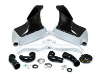Performance charge air high flow cooling kit. Porsche 997.1 Turbo - BIG-130, DO88