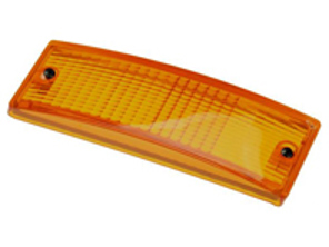 Verre de clignotant latéral, couleur ambre. Porsche 911 74-89 / 912 76 / 930 - 91163191600