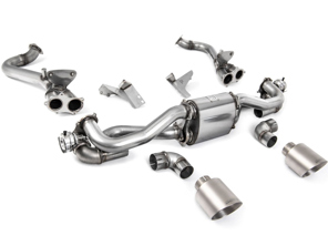 Échappement sport Milltek GPF Bypass avec finitions GT-115 en titane. Porsche 718 Cayman GT4 / Boxster GTS 4.0 L - 982251053E, 982251053K, 982251053F, 982251053H, 982251053D, 982251053G, 982254351B, 982254351L, 982254351AA, 982254351P, 982254351R, 982254350B, 982254350L, 982254350AA, 982254350P, 982254350R - SSXPO164