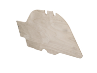 Pedal floor board LHD RIGHT. Porsche 911 1965-68 - 90155106420 - TRP11.3.102, TRP113102 Pedal floor board LHD RIGHT. Porsche 911 1965-68 - 90155106420 - TRP11.3.102, TRP113102